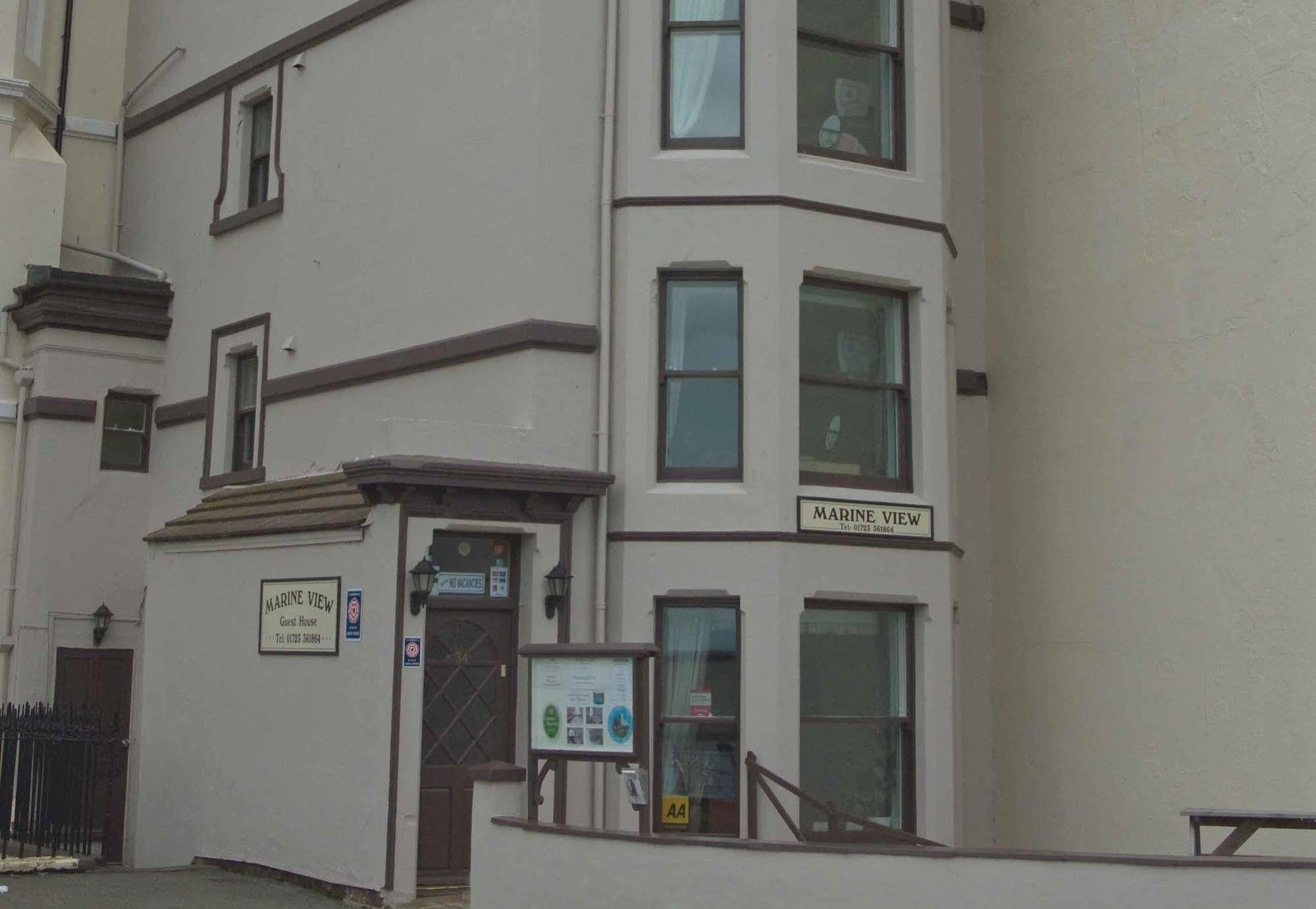 Marine View Guest House Scarborough Exterior photo